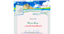 Desktop Screenshot of harvestacres.net
