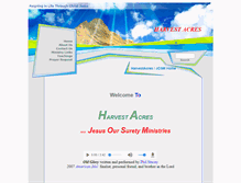 Tablet Screenshot of harvestacres.net